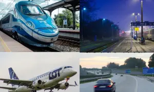 Szybki pociąg Pendolino i samolot LOT. Zastanawiasz się, ile trwa lot z Krakowa do Warszawy? Sprawdź!